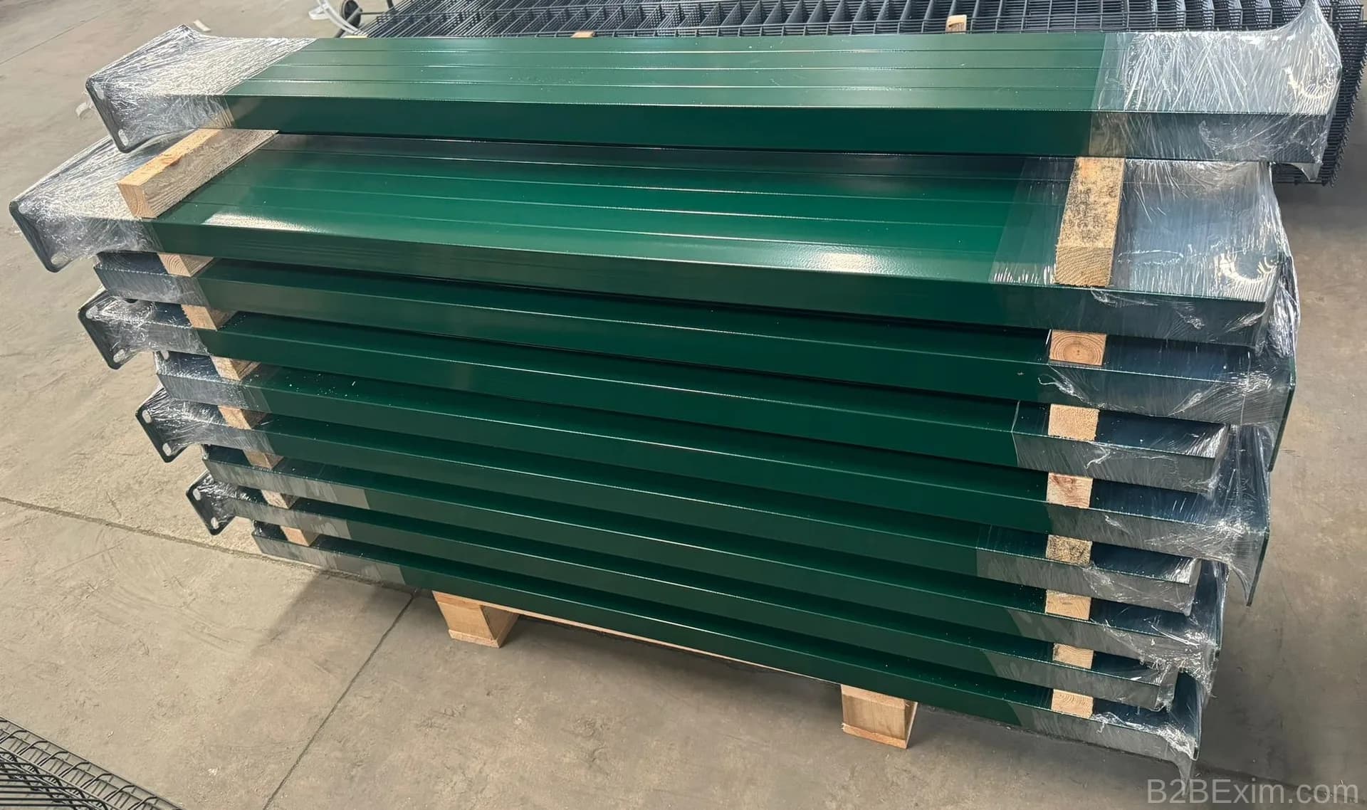 3D Panel Fence Post thumbnail 6