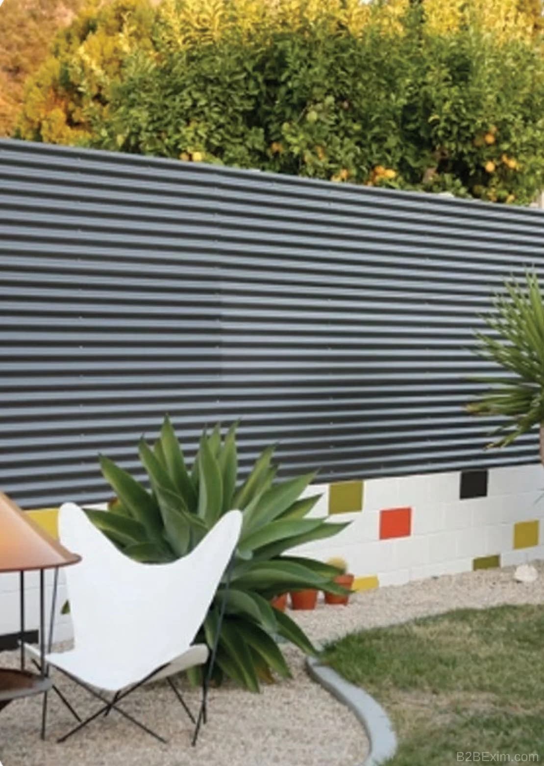 Polycarbonate PC Solid Corrugated Roof Sheet thumbnail 3