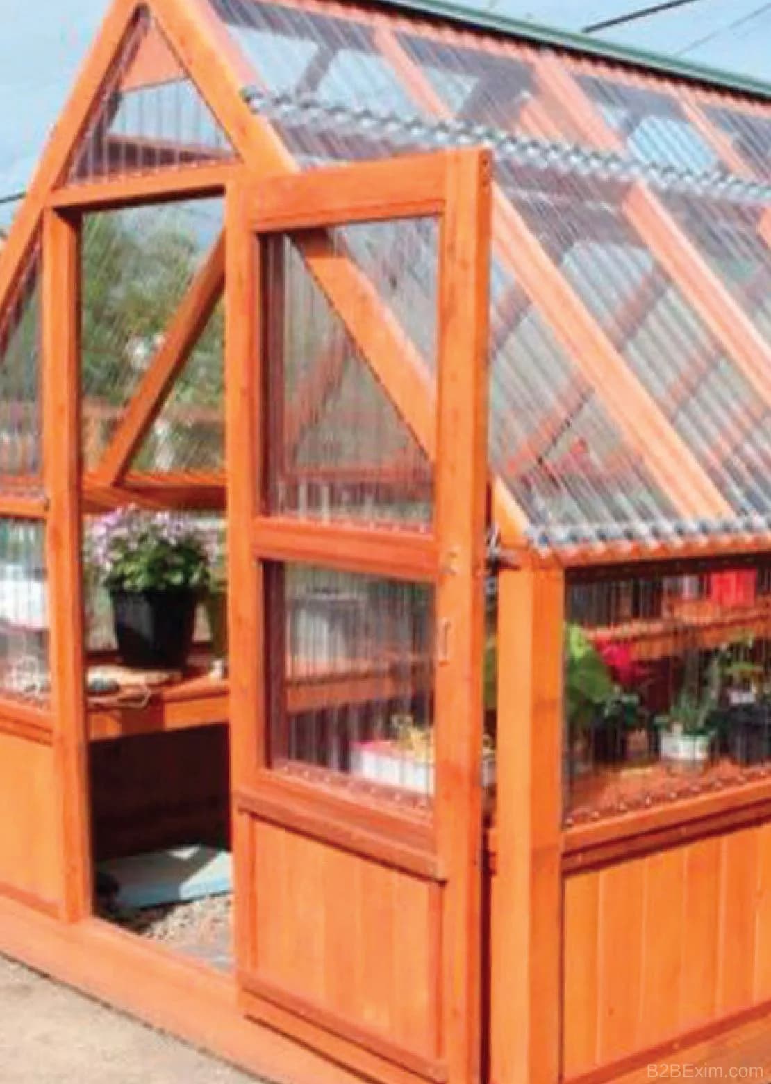 Polycarbonate PC Solid Corrugated Roof Sheet thumbnail 5