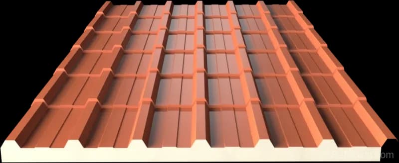 Tile Pattern Roof Panel thumbnail 2