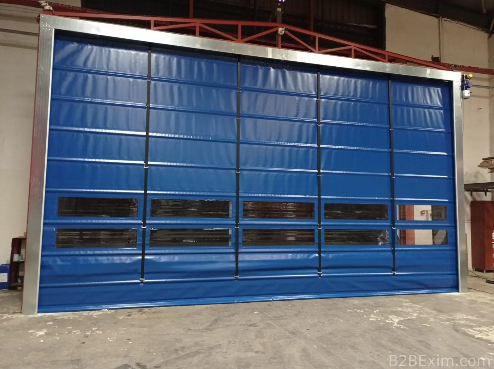 Folding Type High-Speed PVC Door thumbnail 2