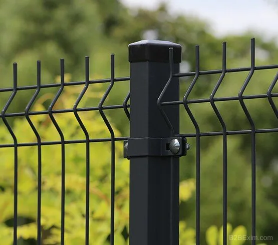 3D Panel Fence Post thumbnail 4
