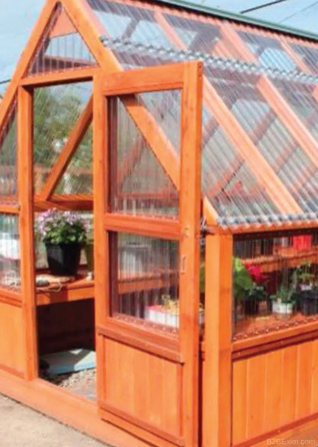 Polycarbonate PC Solid Corrugated Roof Sheet thumbnail 5
