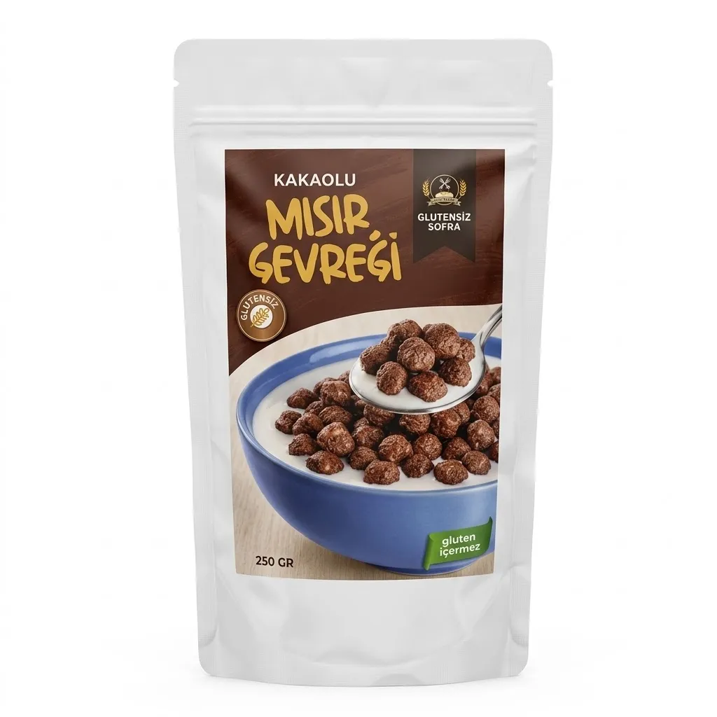 Glutensiz Çikolatalı Mısır Gevreği