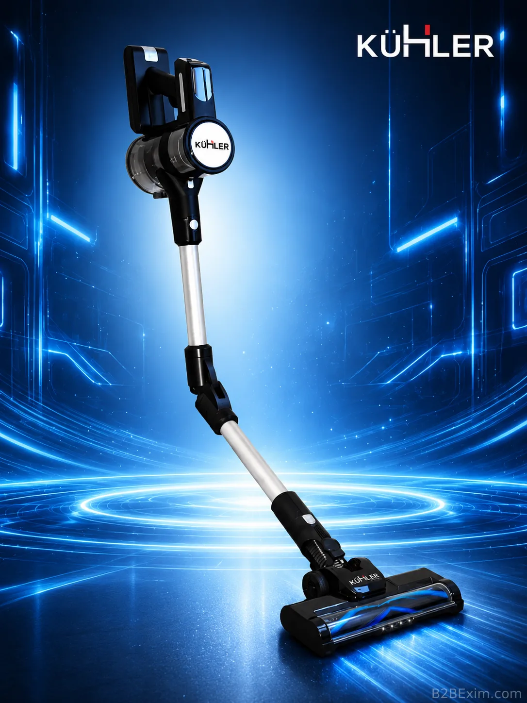Cordless Turbo Brush Foldable Flexible Hose Technology Upright Rechargeable Vacuum Cleaner thumbnail 3