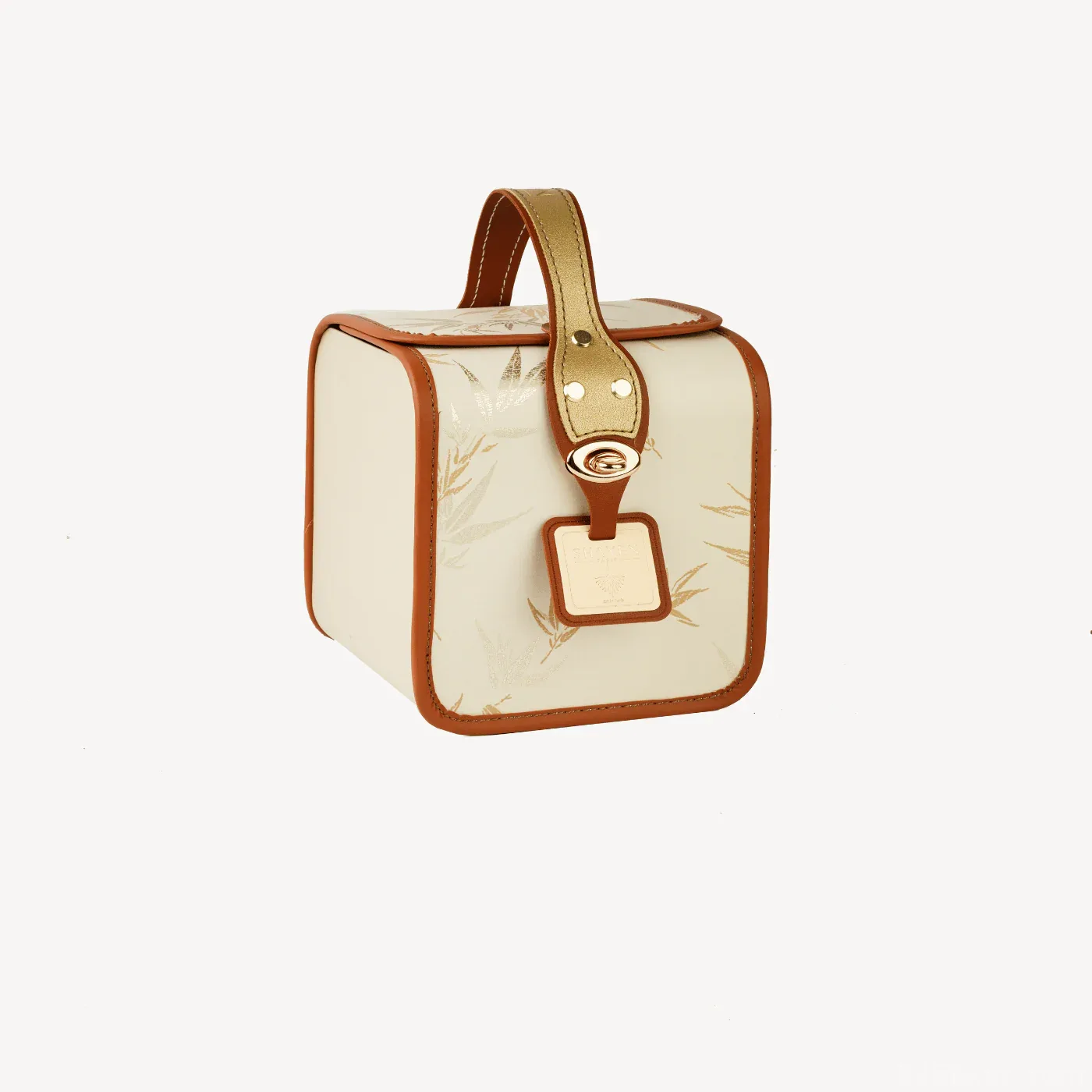 Golden Leaf Luxe Makeup Bag thumbnail 2