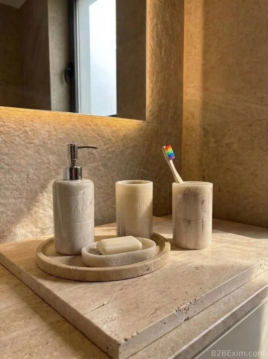 Bathroom Soap Dish Set Models thumbnail 3