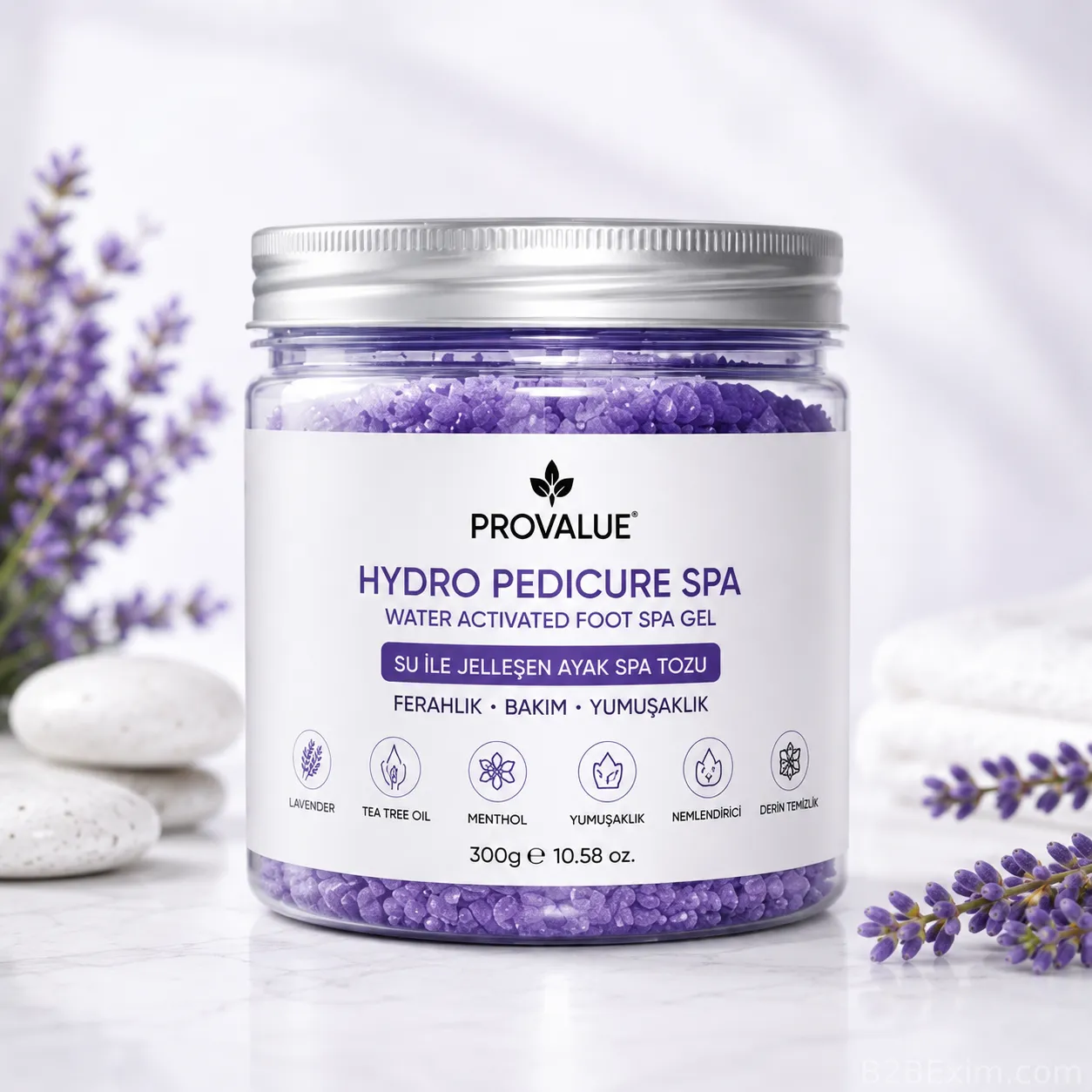 Su İle Jelleşen Ayak Spa Tozu