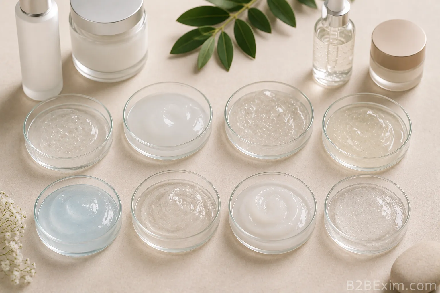Kozmetik Silikon Jel Ve Elastomer Modelleri