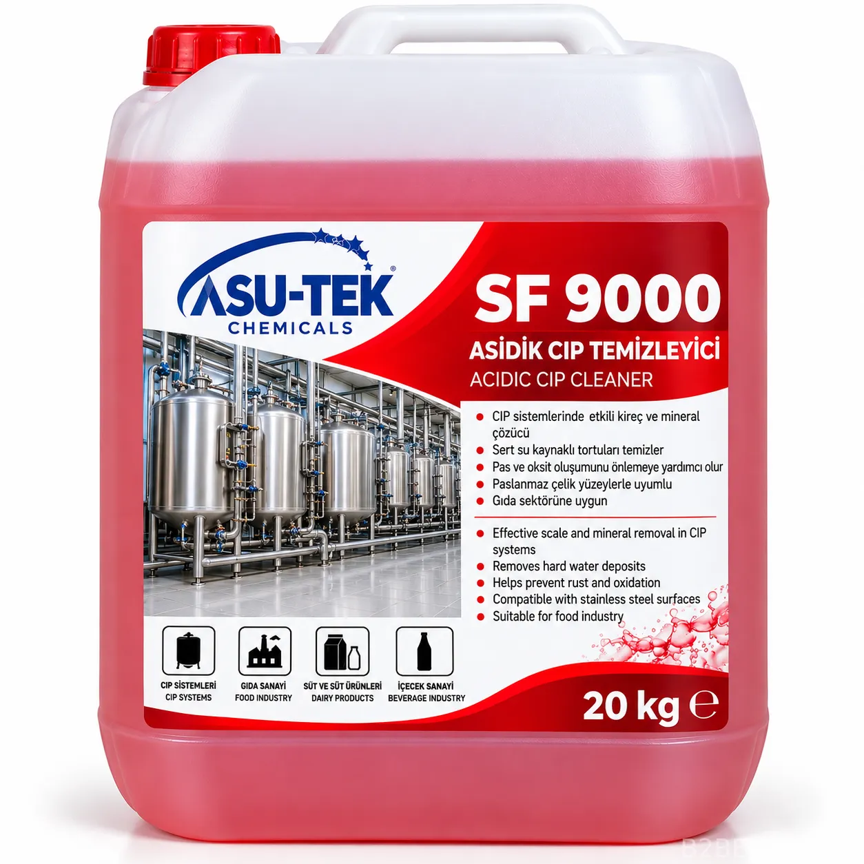 Acidic CIP Cleaners